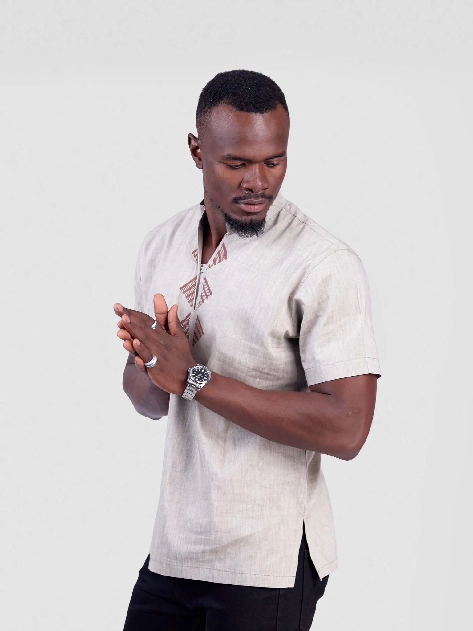 BW Short Sleeved Shirts Buff