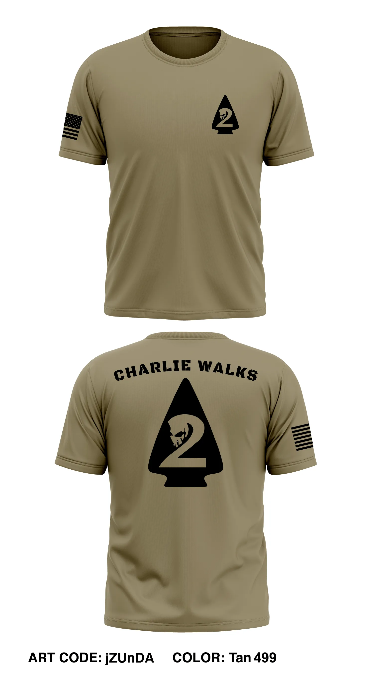 C co 3-509th Store 1 Core Men's SS Performance Tee - jZUnDA