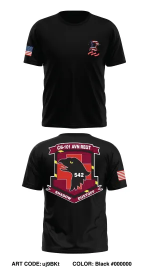 C Co, 6 BN, 101st CAB Store 1 Core Men's SS Performance Tee - uj9BKt