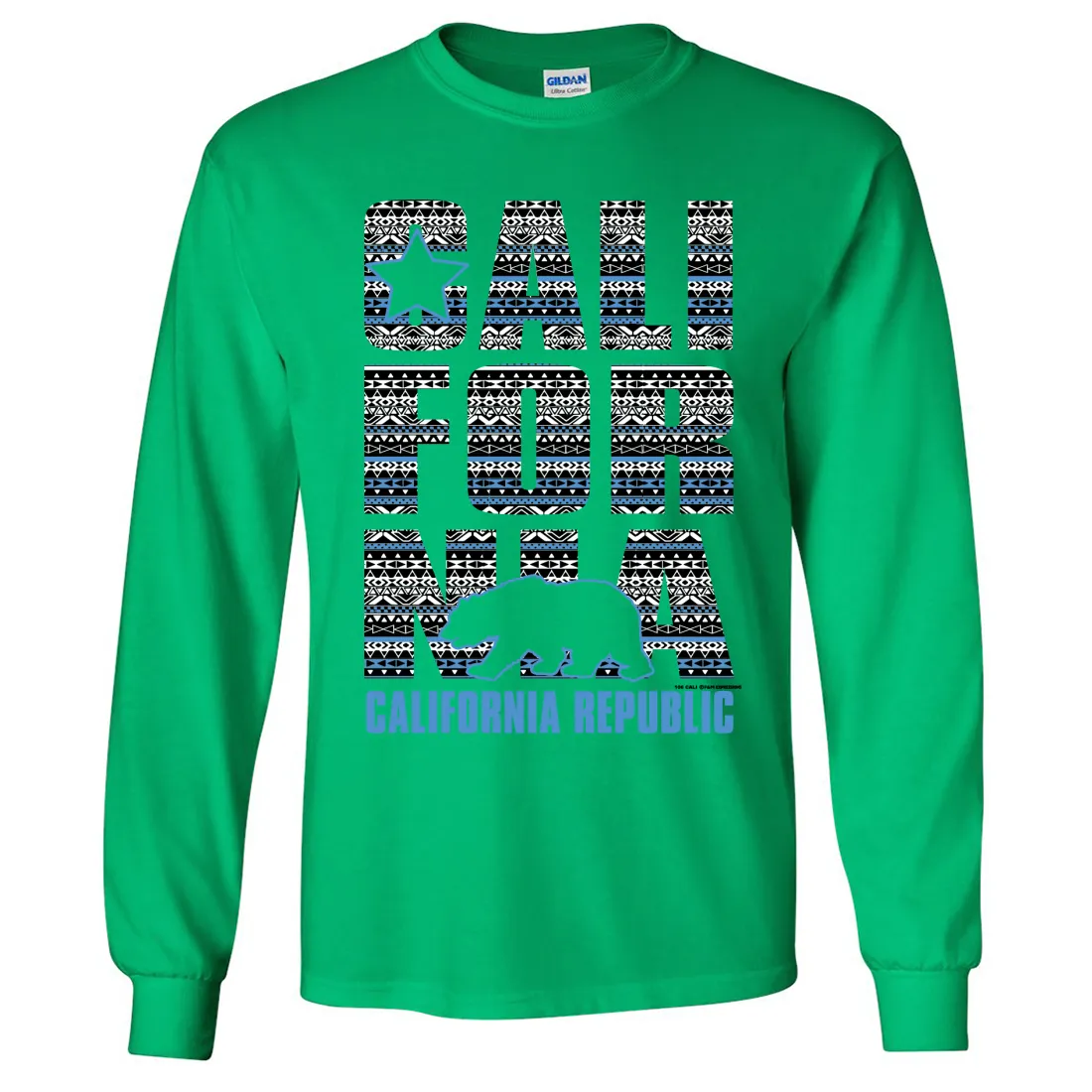 California Republic Tribal Aztec Long Sleeve Shirt