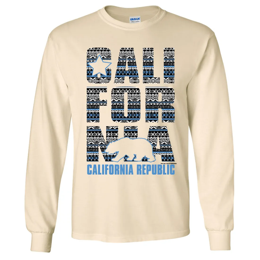 California Republic Tribal Aztec Long Sleeve Shirt