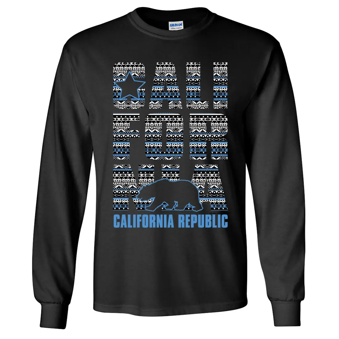 California Republic Tribal Aztec Long Sleeve Shirt
