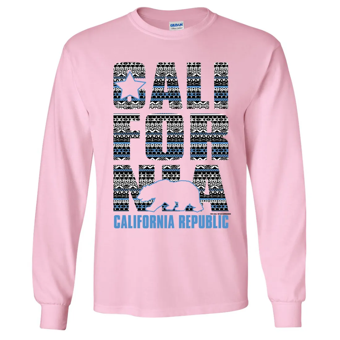 California Republic Tribal Aztec Long Sleeve Shirt