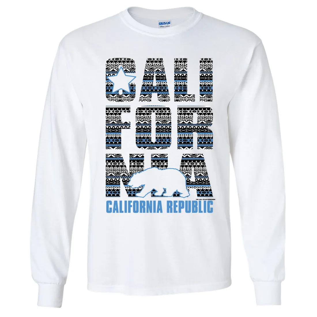 California Republic Tribal Aztec Long Sleeve Shirt