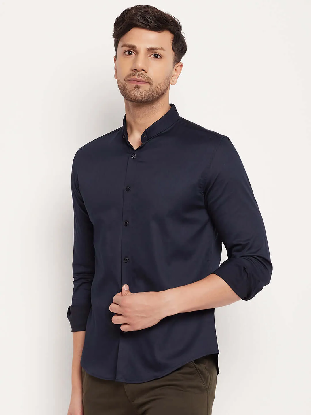 Camla Barcelona Anthra Shirts For Men