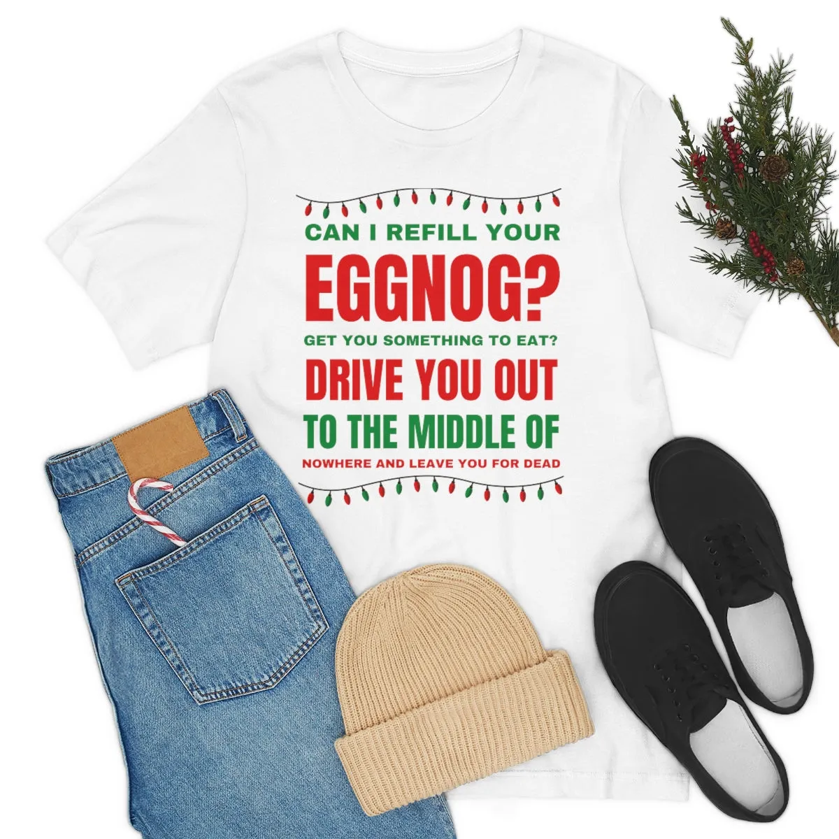 Can I refill your eggnog shirt