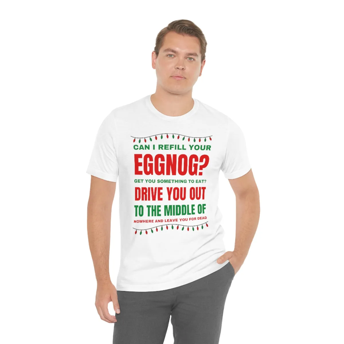 Can I refill your eggnog shirt