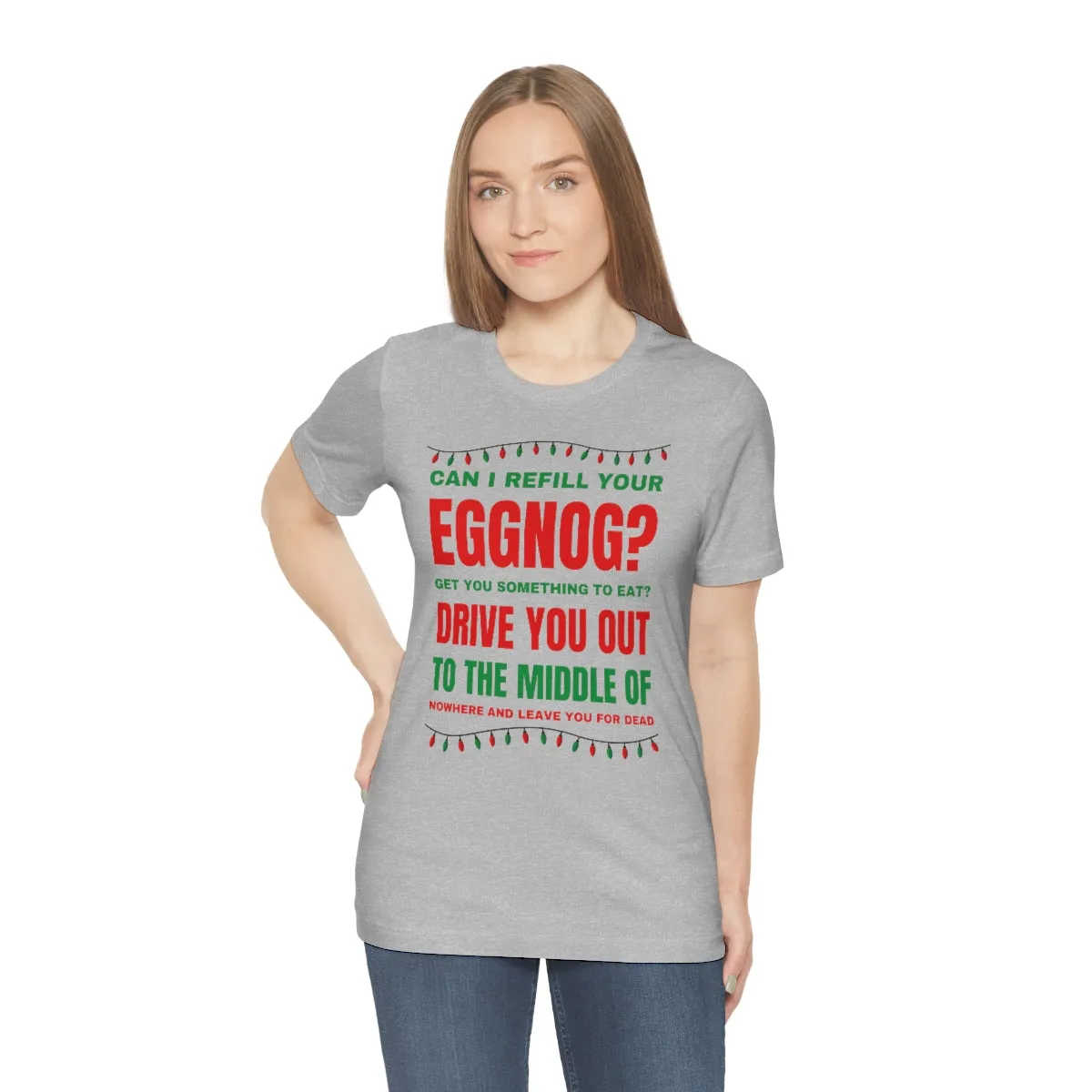 Can I refill your eggnog shirt