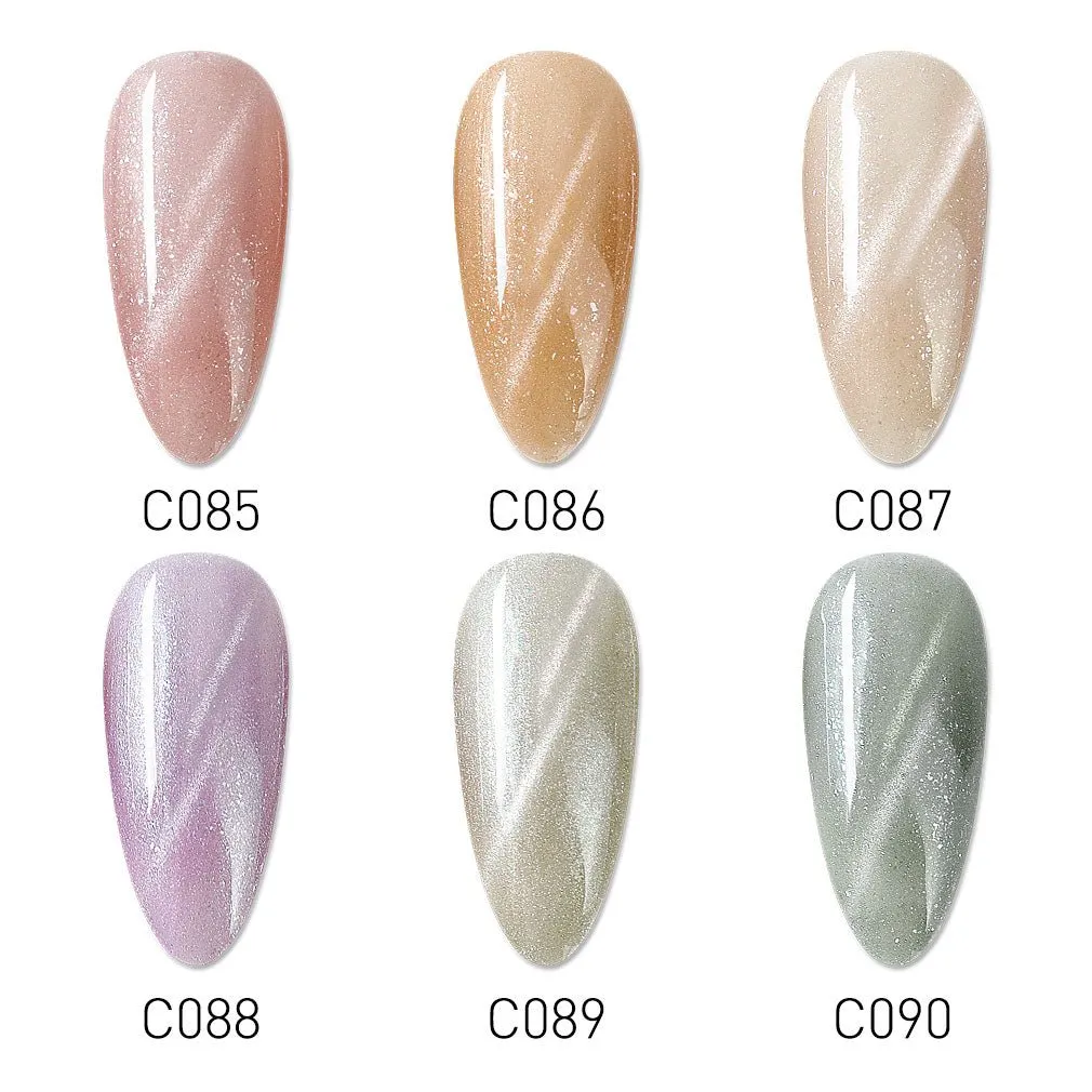 Candy Cat Eye - 6 Colors Gel Polish Set
