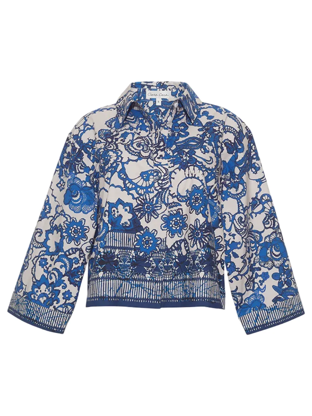 Cara Cara Erica Shirt in Dentelle Blue