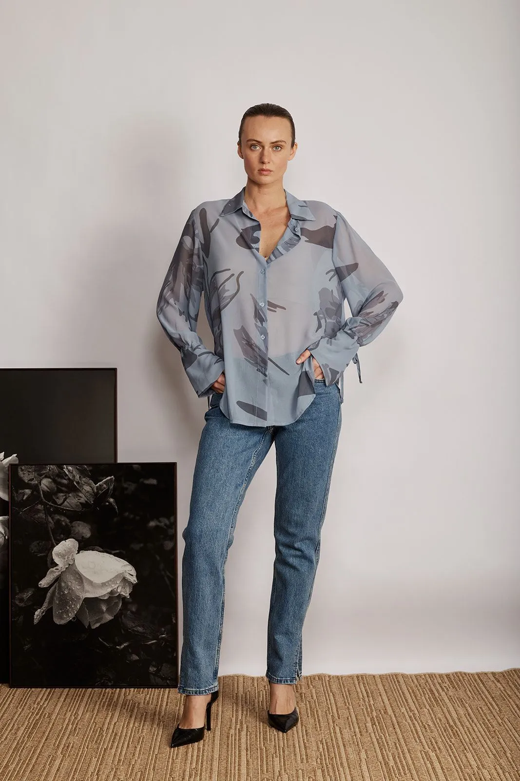 CAROL SHIRT LIGHT BLUE