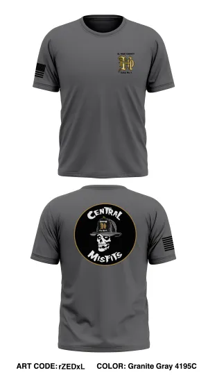 Central Misfits  Store 1 Core Men's SS Performance Tee - rZEDxL