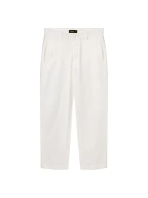 Chino Pants Embroidered Straight Leg