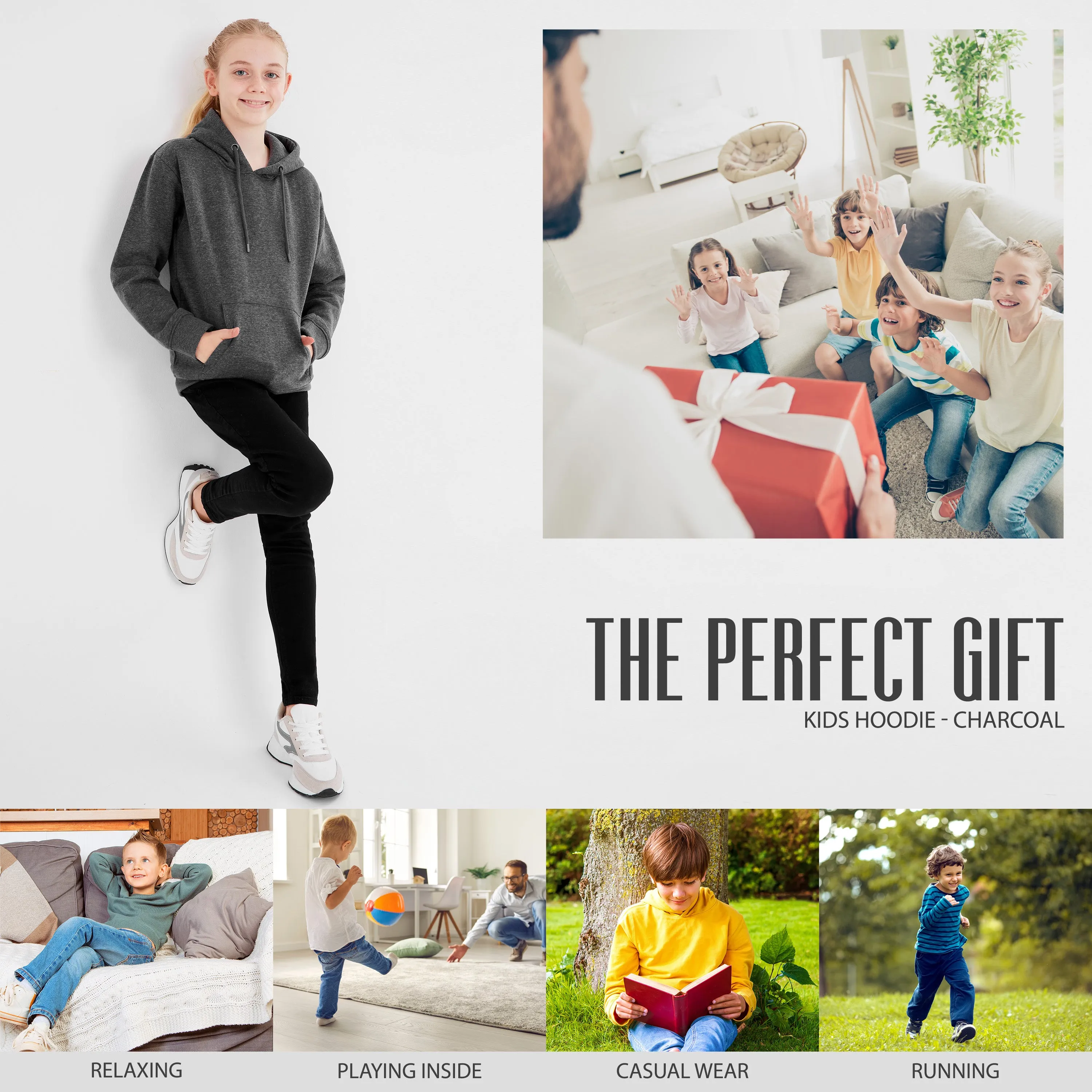 CityComfort Hoodie For Kids, CityComfort Hooded Sweatshirts
