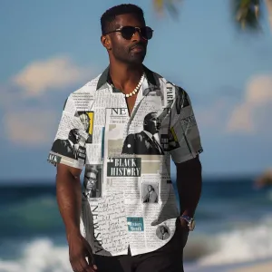 Civil Rights Leaders Hawaiian Shirt African-American History Month LT15