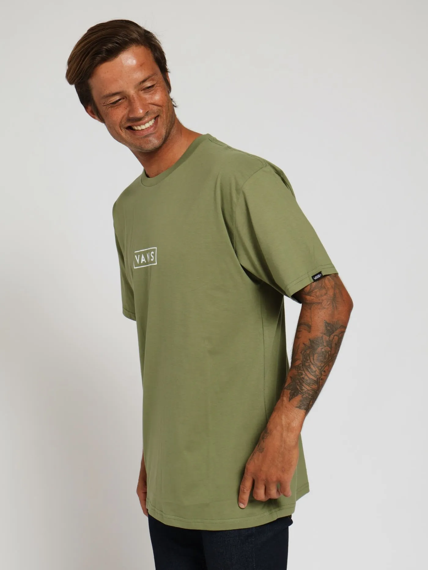 Classic Easy Box Tee - Olive