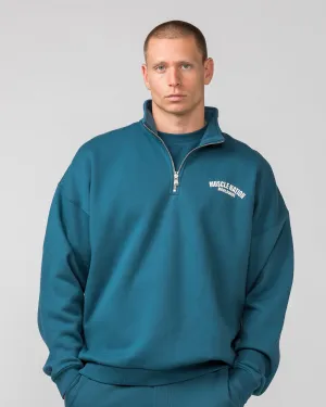 Classic Quarter Zip  - Tidal Teal