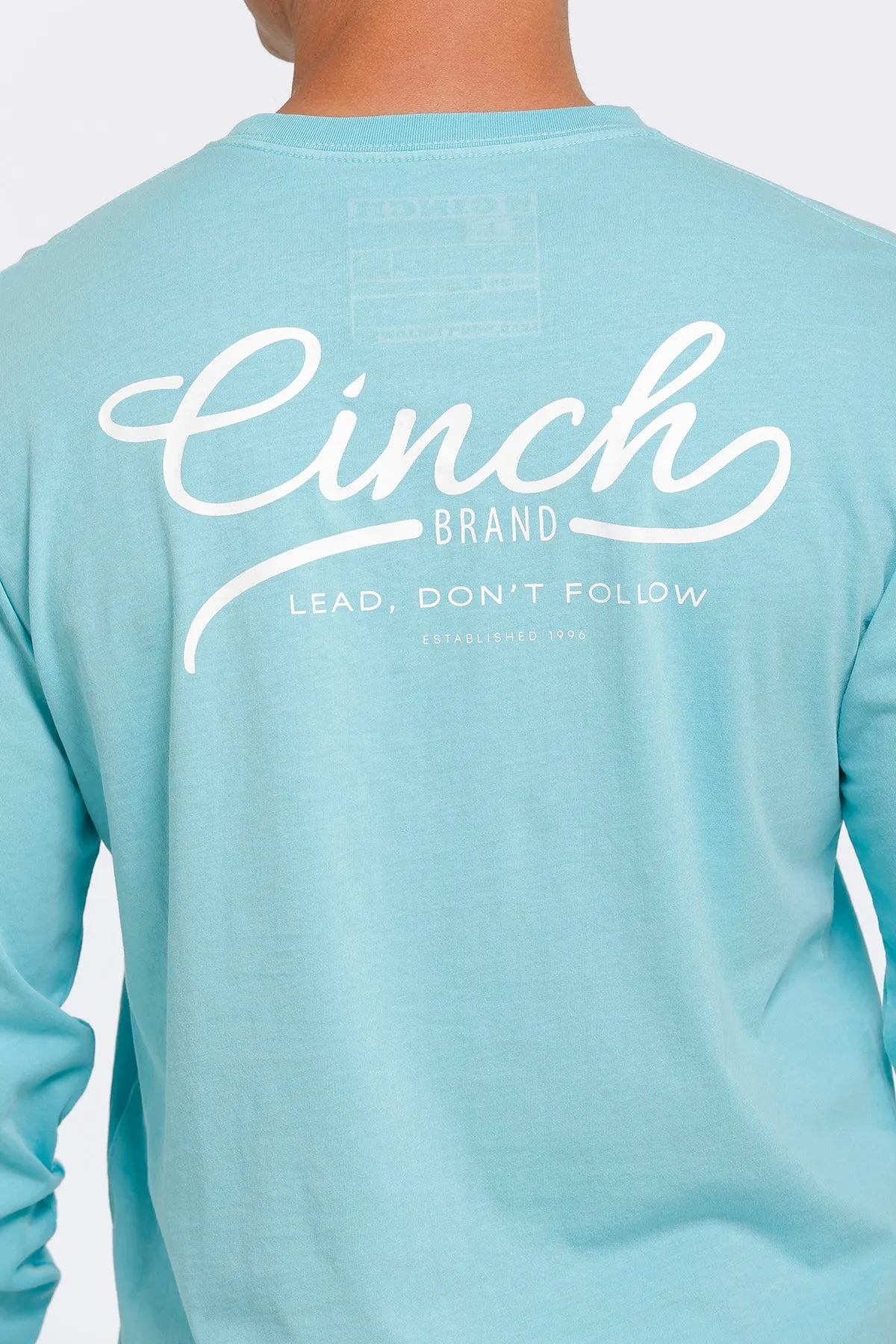 CLMTT1721001 Light Blue Cinch Mens L/S Shirt