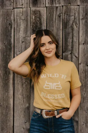 CLTEE4 Baredown Ladies Wild'N Blessed T Shirt