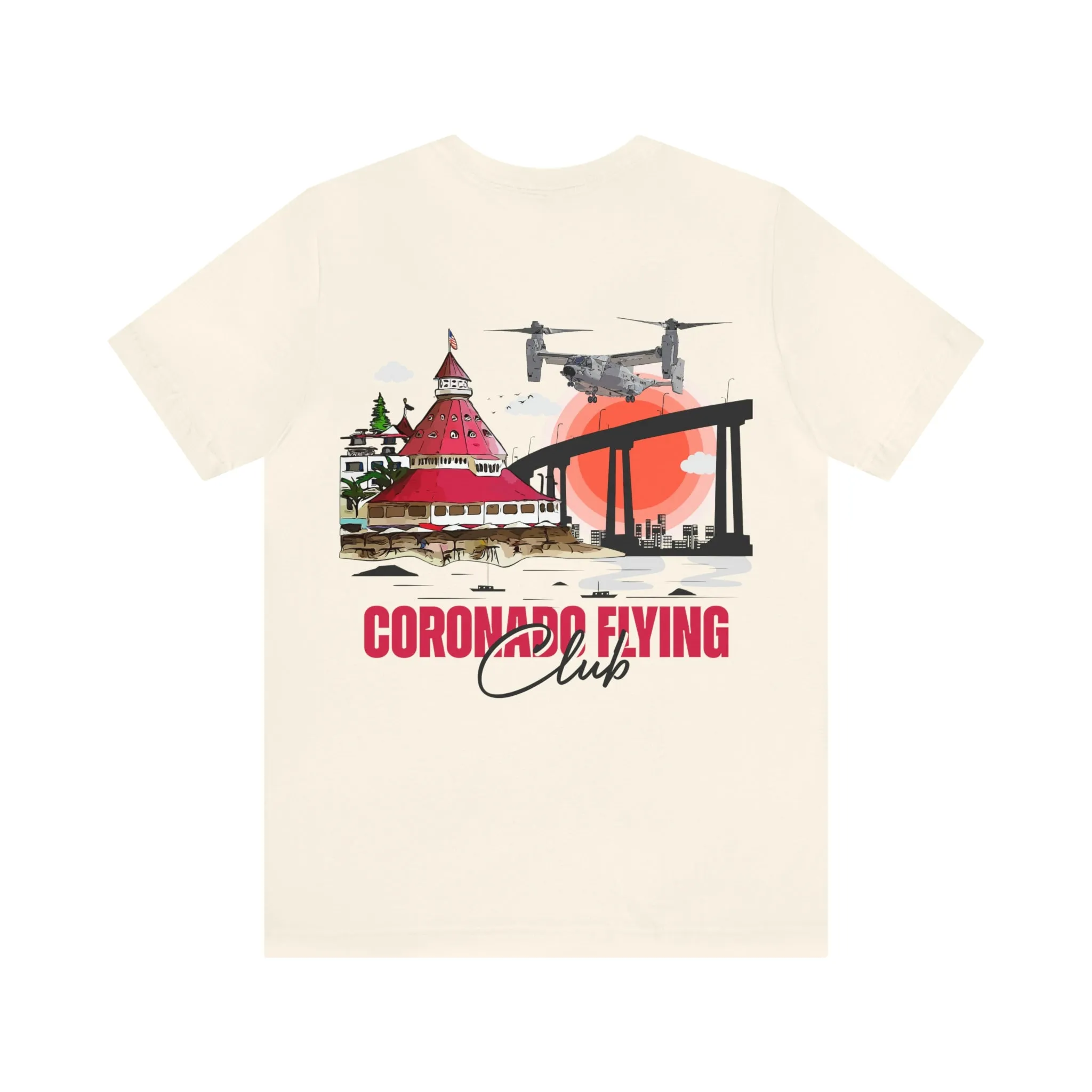 CMV-22B Osprey Coronado Flying Club (Light Colors) Tee
