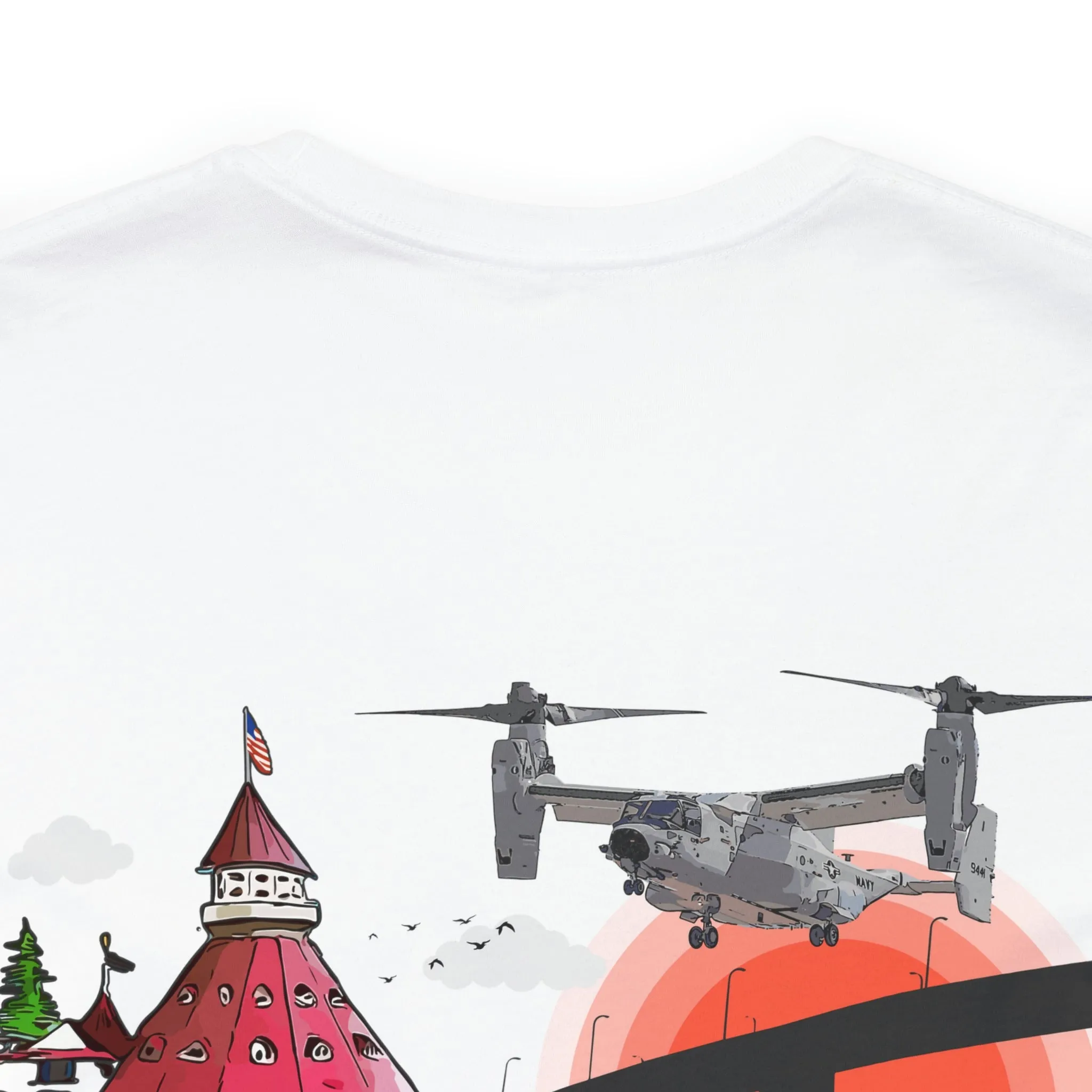 CMV-22B Osprey Coronado Flying Club (Light Colors) Tee