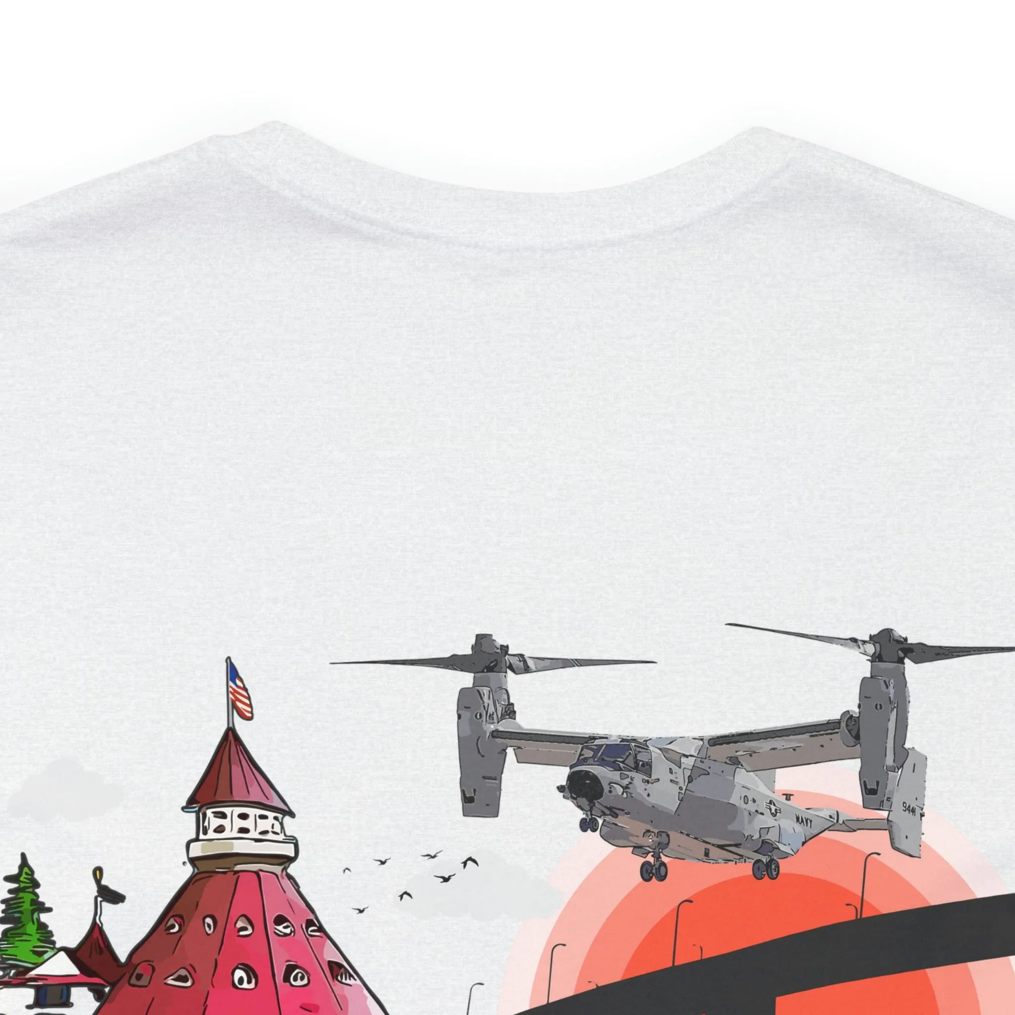 CMV-22B Osprey Coronado Flying Club (Light Colors) Tee