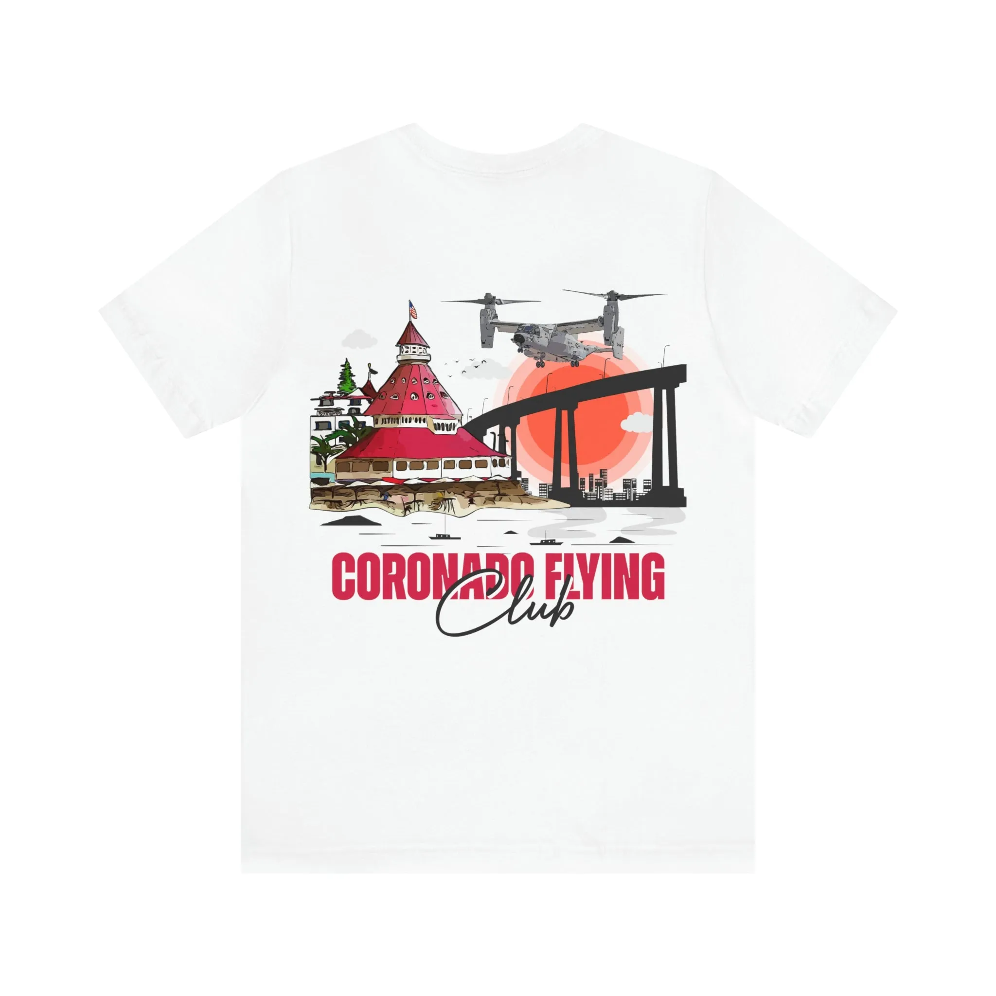 CMV-22B Osprey Coronado Flying Club (Light Colors) Tee