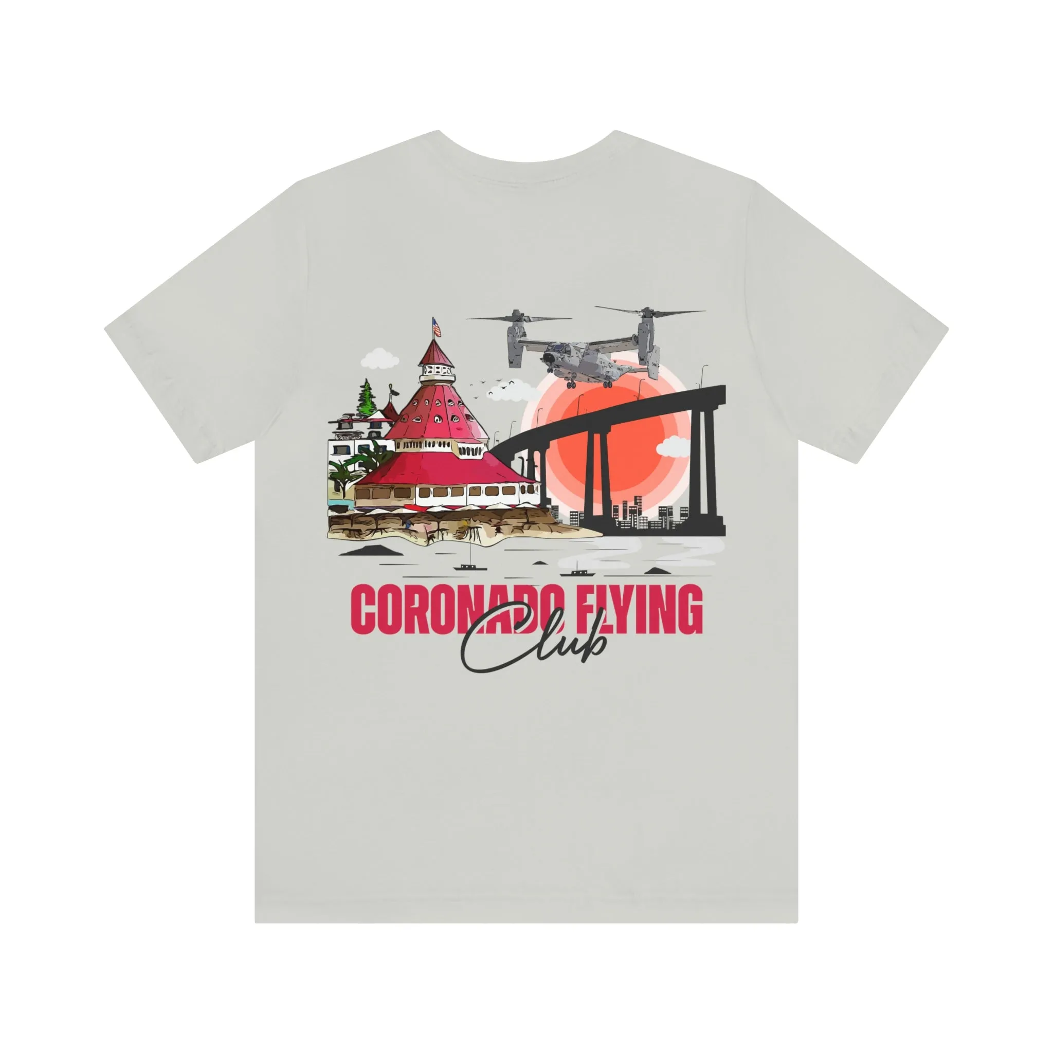CMV-22B Osprey Coronado Flying Club (Light Colors) Tee