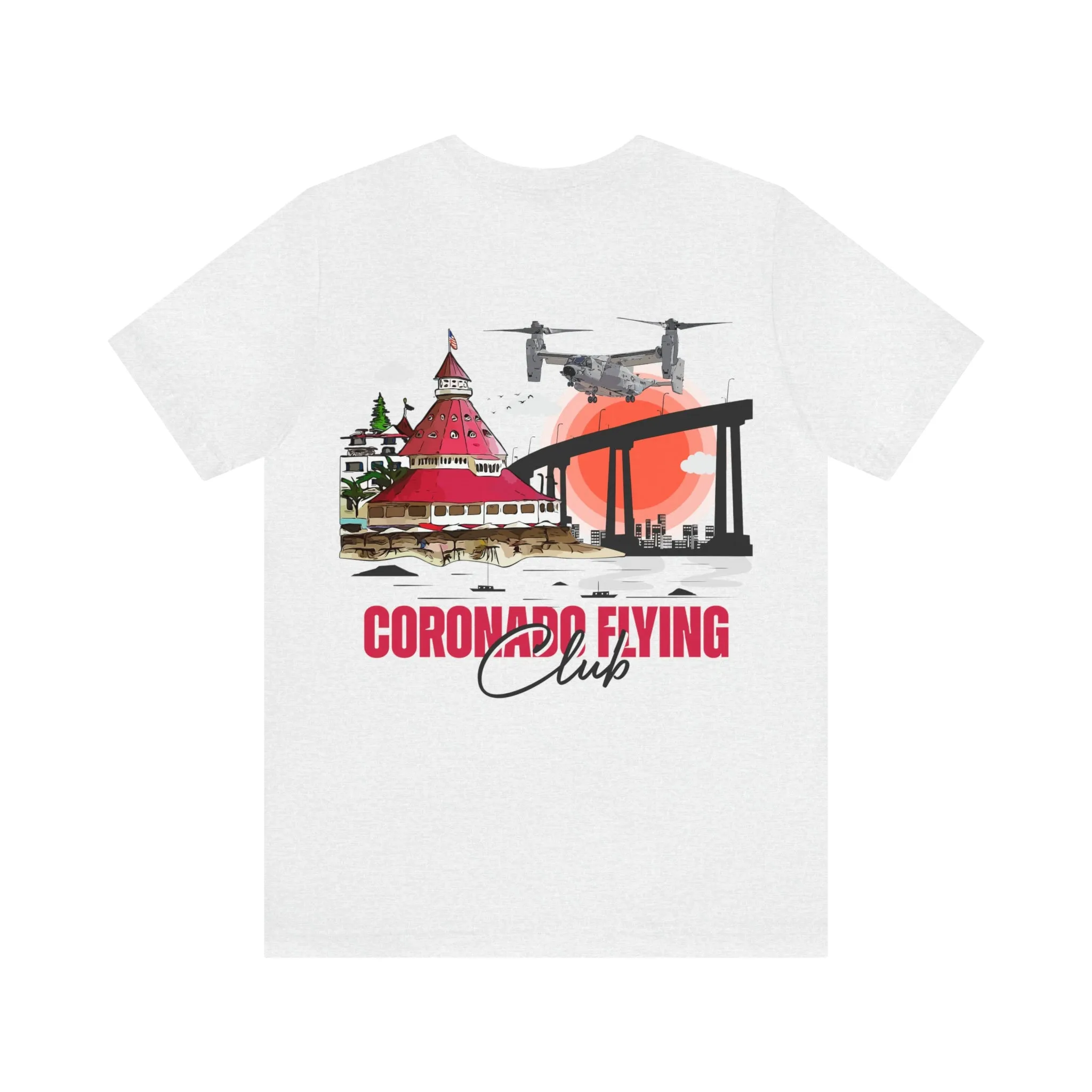 CMV-22B Osprey Coronado Flying Club (Light Colors) Tee