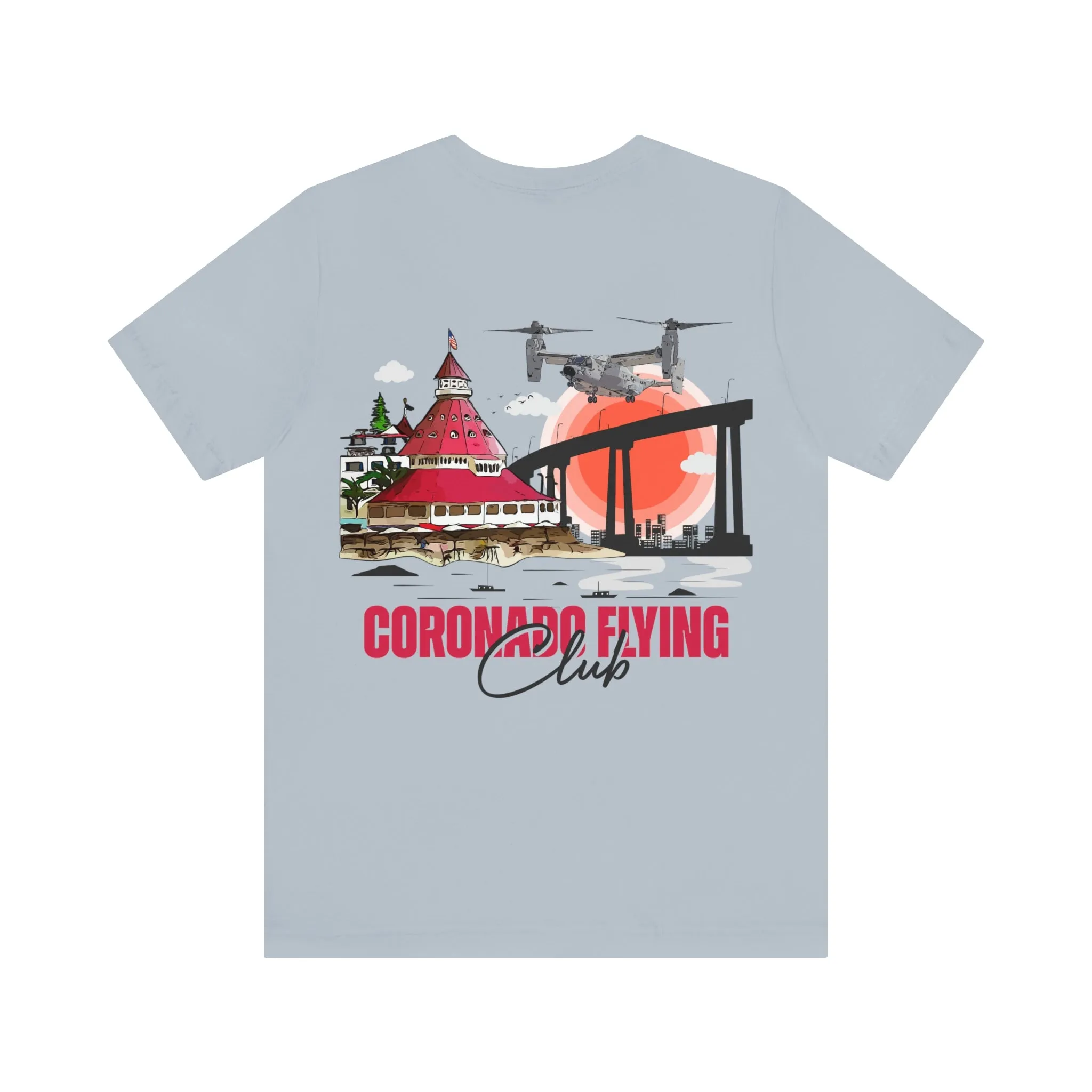 CMV-22B Osprey Coronado Flying Club (Light Colors) Tee