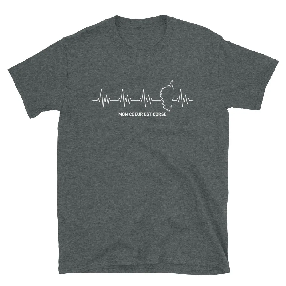 Coeur Corse - T-shirts Unisexe Standard