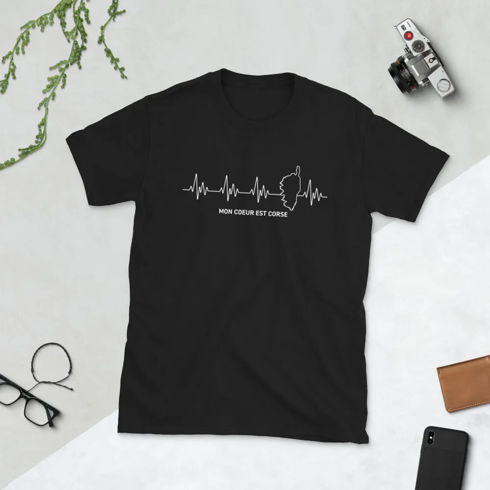 Coeur Corse - T-shirts Unisexe Standard