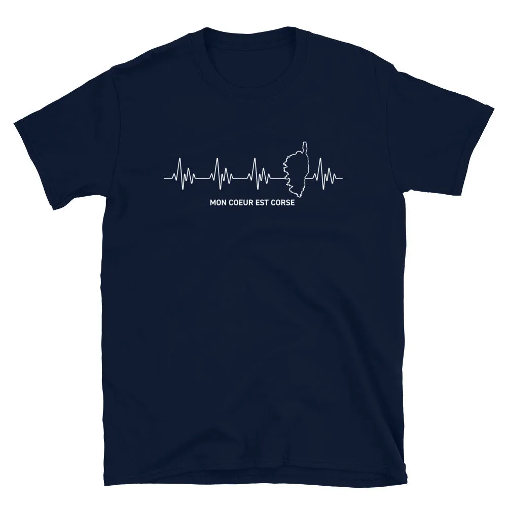 Coeur Corse - T-shirts Unisexe Standard