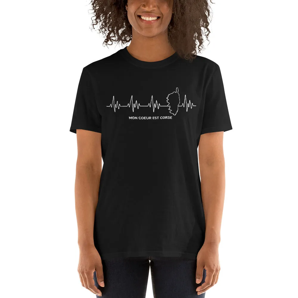 Coeur Corse - T-shirts Unisexe Standard