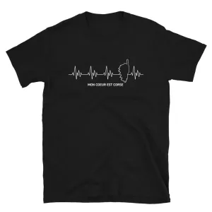 Coeur Corse - T-shirts Unisexe Standard