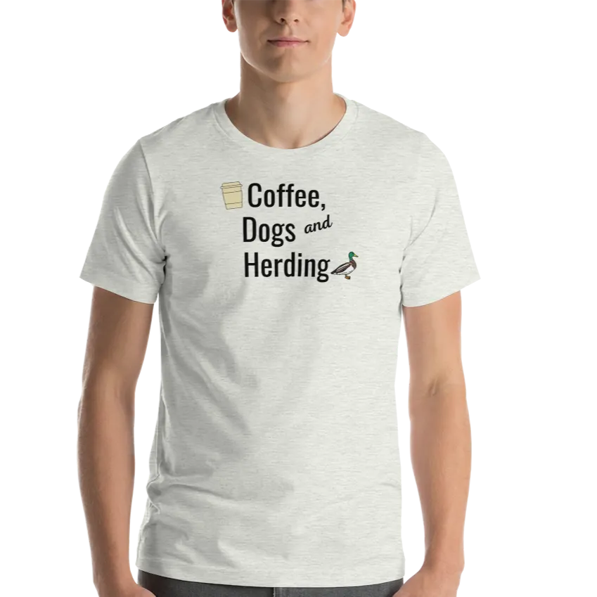 Coffee, Dogs & Duck Herding T-Shirts - Light