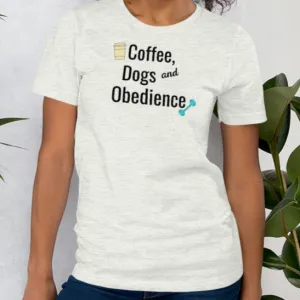 Coffee, Dogs & Obedience T-Shirts - Light