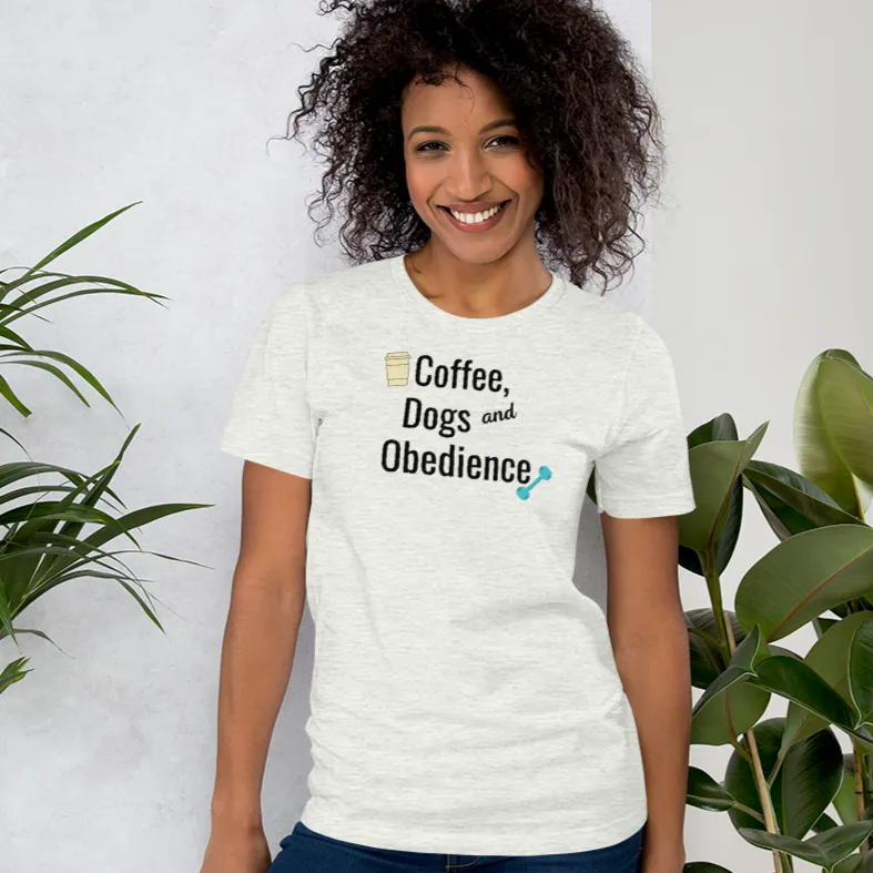 Coffee, Dogs & Obedience T-Shirts - Light