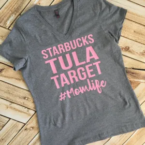 Coffee Target Tula #momlife Ladies  or Tank