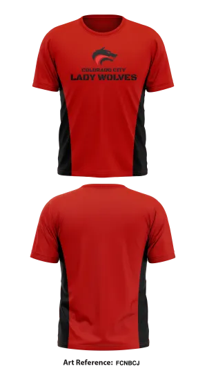 Colorado City Lady Wolves Store 1 Core Men's SS Performance Tee - FCnbcJ