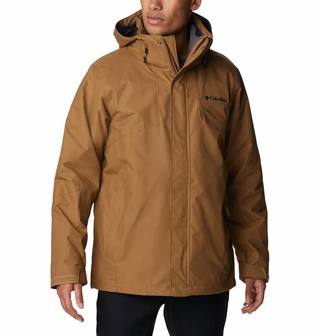 Columbia Men Brown Bugaboo II Fleece Interchange Jacket