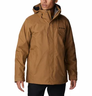 Columbia Men Brown Bugaboo II Fleece Interchange Jacket