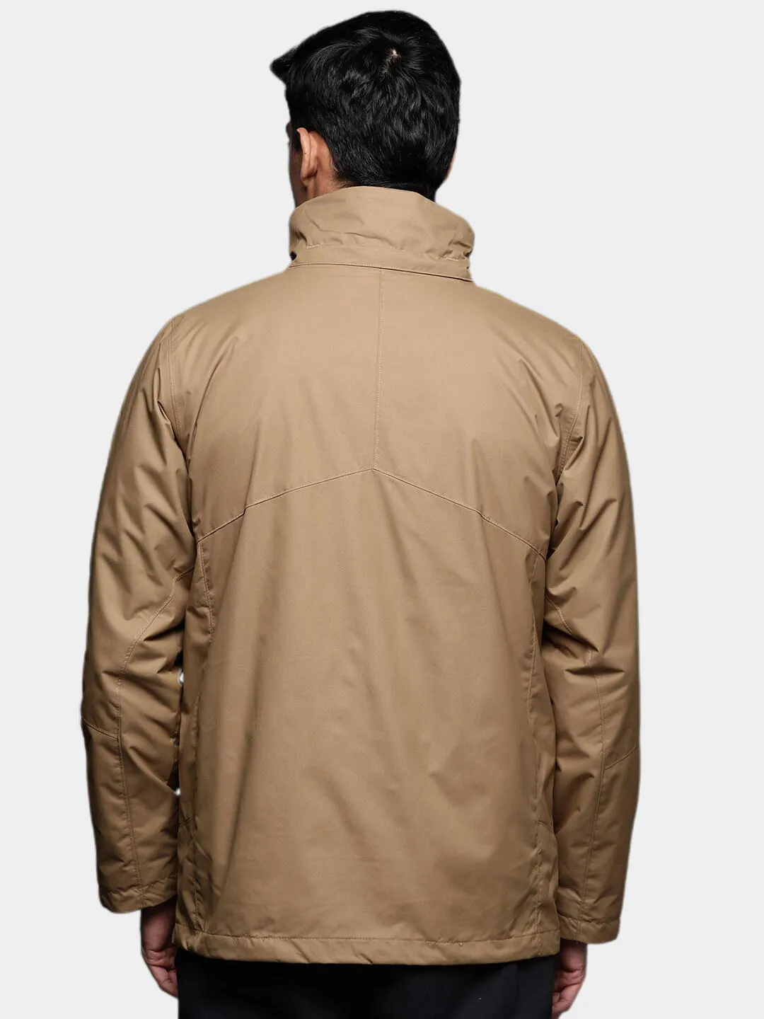 Columbia Men Brown Bugaboo II Fleece Interchange Jacket