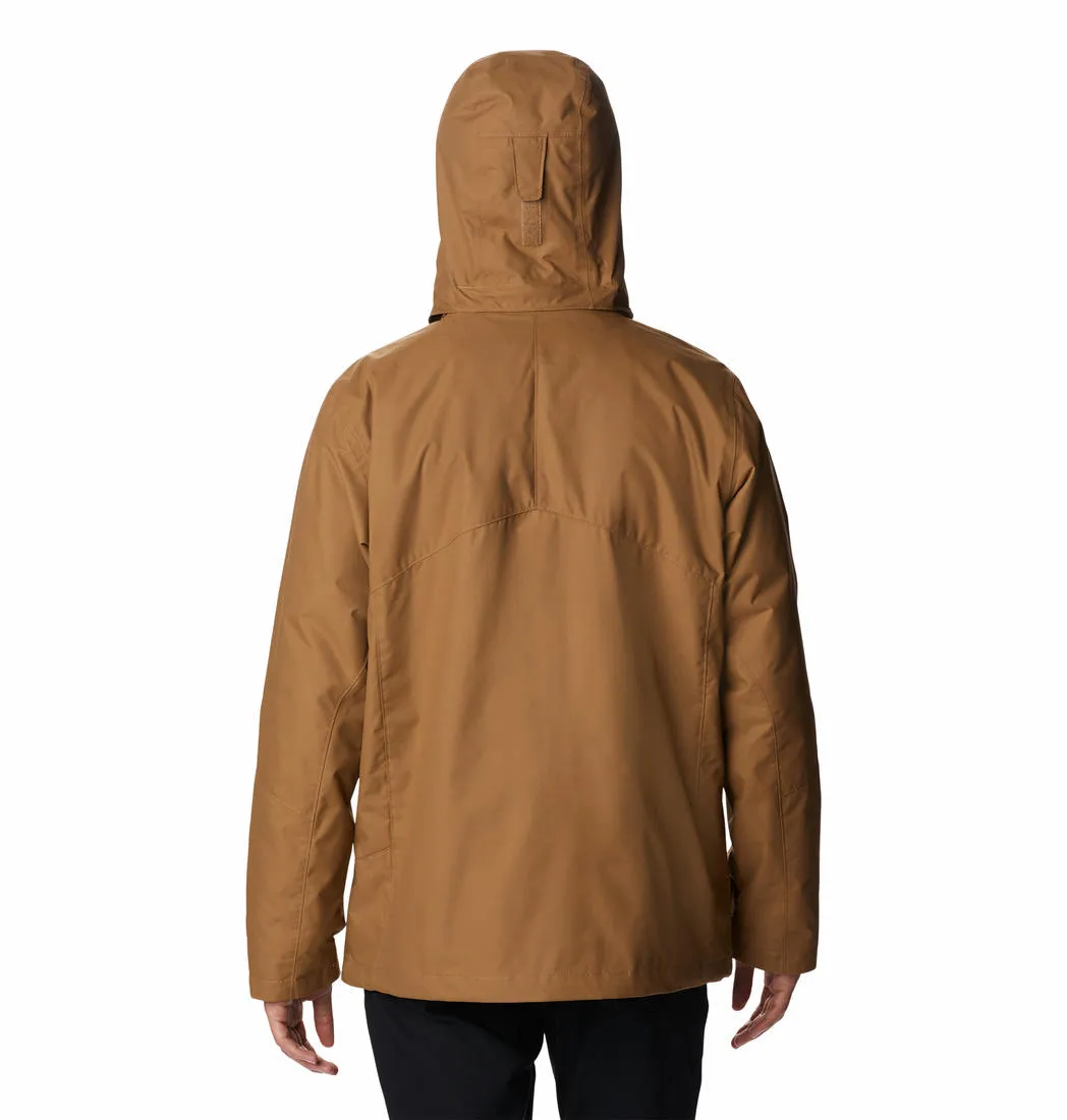 Columbia Men Brown Bugaboo II Fleece Interchange Jacket