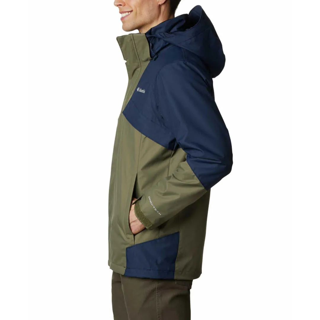Columbia Men Green Bugaboo II Fleece Interchange Jacket