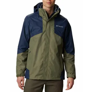 Columbia Men Green Bugaboo II Fleece Interchange Jacket