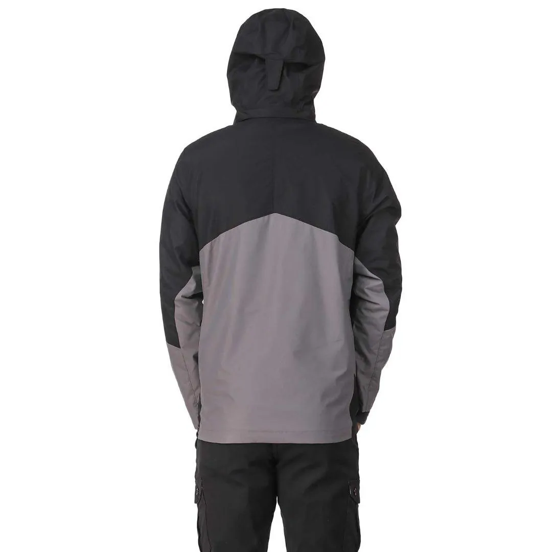 Columbia Men Grey Bugaboo II Fleece Interchange Jacket