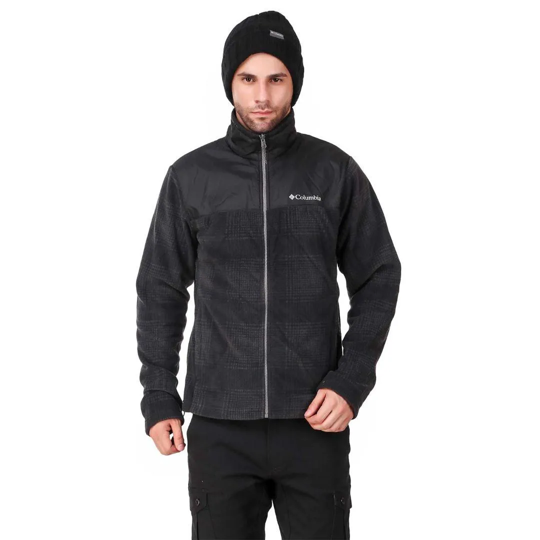 Columbia Men Grey Bugaboo II Fleece Interchange Jacket