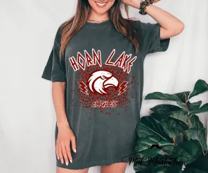 Comfort Colors Horn Lake Rocker Tee / Desoto County Schools / Mississippi School Shirt