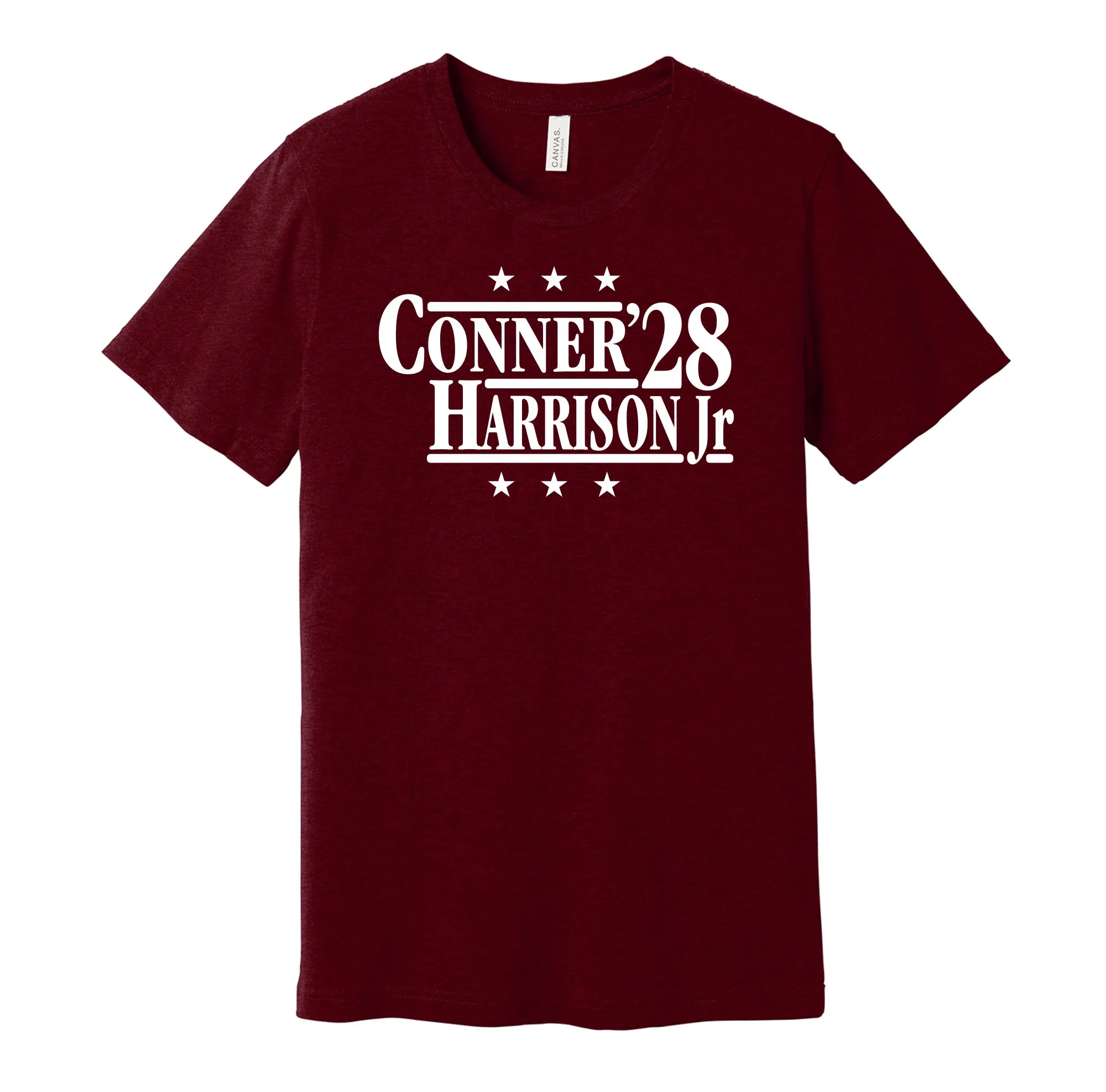 Conner & Harrison Jr '28 - Arizona Football Legends Political Campaign Parody T-Shirt - Hyper Than Hype Shirts